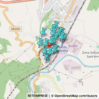 Mappa Via Minerva, 05035 Narni TR, Italia (0.251)