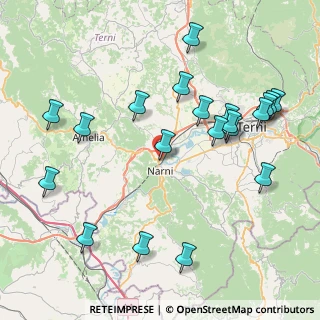 Mappa Via Minerva, 05035 Narni TR, Italia (9.7455)