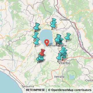 Mappa SP Verentana, 01100 Viterbo VT (12.2785)