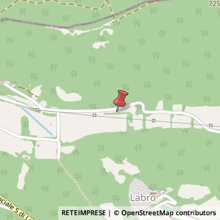 Mappa Via Ugo Bassi, 1, 02010 Labro, Rieti (Lazio)