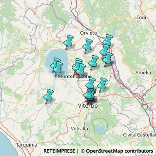 Mappa Via Fetoni, 01027 Montefiascone VT, Italia (11.098)