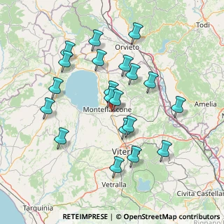 Mappa Via Fetoni, 01027 Montefiascone VT, Italia (15.2125)