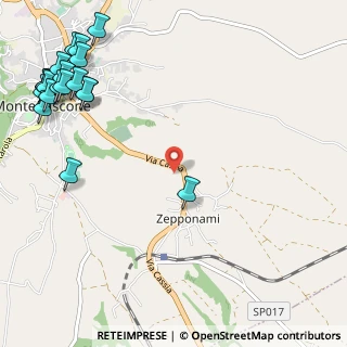 Mappa Via Fetoni, 01027 Montefiascone VT, Italia (1.7345)