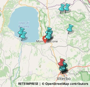 Mappa Via San Francesco, 01027 Montefiascone VT, Italia (8.454)