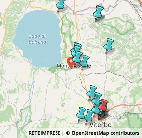 Mappa Via San Francesco, 01027 Montefiascone VT, Italia (9.5545)