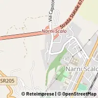 Mapa Narni