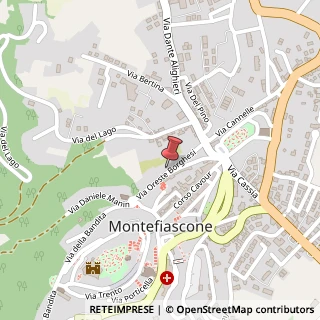 Mappa Via Oreste Borghesi, 41, 01027 Montefiascone, Viterbo (Lazio)