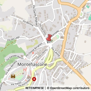 Mappa Rotonda dei Mille, 3, 01027 Montefiascone, Viterbo (Lazio)