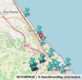 Mappa CAP, 64028 Silvi TE, Italia (2.726)