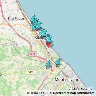 Mappa CAP, 64028 Silvi TE, Italia (1.65083)