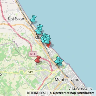 Mappa CAP, 64028 Silvi TE, Italia (1.32917)