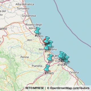 Mappa CAP, 64028 Silvi TE, Italia (11.94)