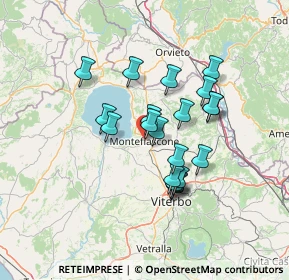 Mappa Via della Croce, 01027 Montefiascone VT, Italia (11.5615)