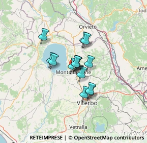 Mappa Via della Croce, 01027 Montefiascone VT, Italia (8.33643)