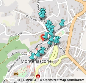 Mappa Via della Croce, 01027 Montefiascone VT, Italia (0.173)