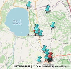 Mappa Via della Croce, 01027 Montefiascone VT, Italia (9.509)