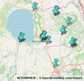 Mappa Via della Croce, 01027 Montefiascone VT, Italia (8.007)