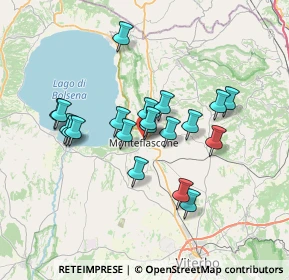 Mappa Via della Croce, 01027 Montefiascone VT, Italia (6.18)