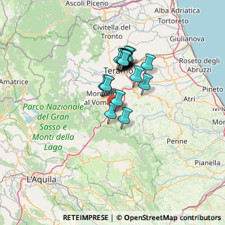 Mappa Colledara, 64042 Colledara TE, Italia (10.7305)