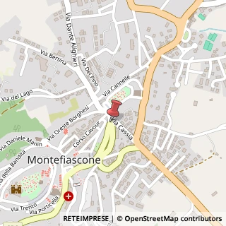 Mappa Via Verentana, 4, 01027 Montefiascone, Viterbo (Lazio)