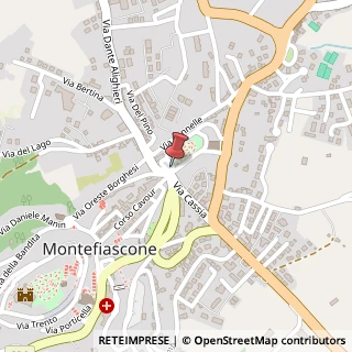 Mappa v. dell'Asinello, 01027 Montefiascone VT, Italia, 01027 Montefiascone, Viterbo (Lazio)