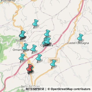 Mappa Via San Paolo, 64042 Colledara TE, Italia (2.038)