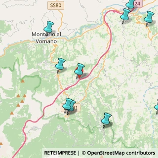Mappa Via S. Paolo, 64042 Colledara TE, Italia (5.93)