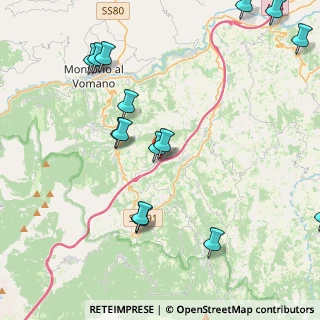 Mappa Via San Paolo, 64042 Colledara TE, Italia (5.34733)