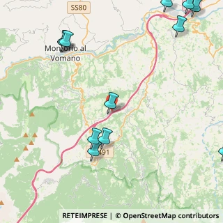 Mappa Via San Paolo, 64042 Colledara TE, Italia (6.40167)