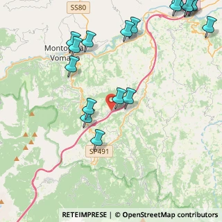 Mappa Via S. Paolo, 64042 Colledara TE, Italia (5.85471)