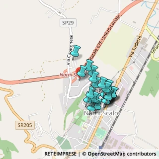 Mappa Strada di Montelepre, 05035 Narni Scalo TR, Italia (0.4)