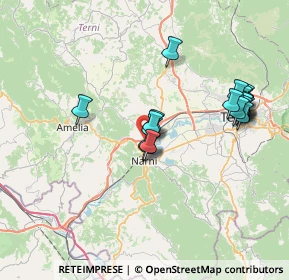 Mappa Strada di Montelepre, 05035 Narni TR, Italia (7.55)