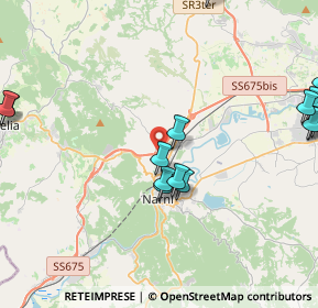 Mappa Strada di Montelepre, 05035 Narni TR, Italia (6.13056)