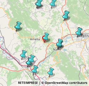 Mappa Via Principe di Napoli, 05022 Amelia TR, Italia (10.152)