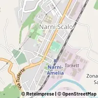Mapa Narni