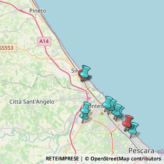 Mappa Via Nazionale sud, 64028 Silvi TE, Italia (4.66364)