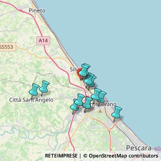 Mappa SS Adriatica, 64028 Silvi TE (3.12231)