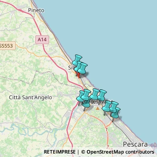 Mappa Via Nazionale sud, 64028 Silvi TE, Italia (3.28)