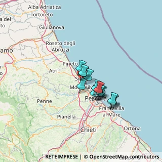 Mappa Via Nazionale sud, 64028 Silvi TE, Italia (9.24)
