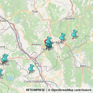 Mappa Via dei Garofani, 05035 Narni TR, Italia (22.30583)