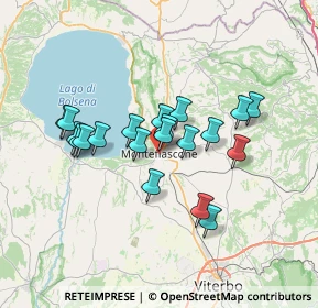 Mappa Via Indipendenza, 01027 Montefiascone VT, Italia (6.003)