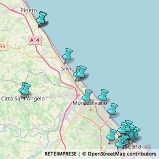 Mappa Via Arno, 64028 Silvi TE, Italia (6.5405)