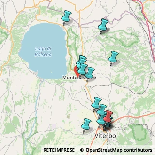 Mappa Via Bandita, 01027 Montefiascone VT, Italia (9.57)