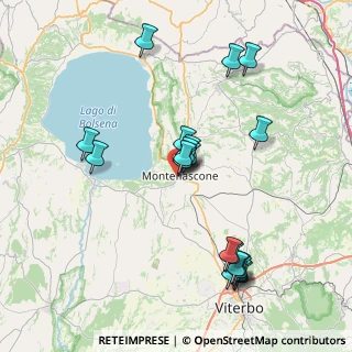 Mappa Via Bandita, 01027 Montefiascone VT, Italia (8.3465)