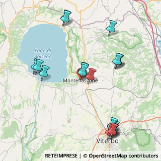 Mappa Via Verentana, 01027 Montefiascone VT, Italia (9.7035)