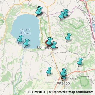 Mappa Via Verentana, 01027 Montefiascone VT, Italia (9.043)