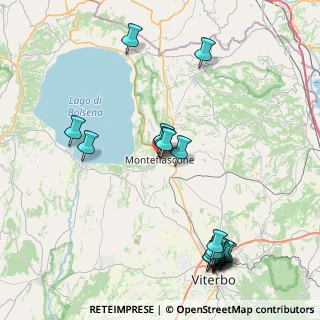Mappa Via Verentana, 01027 Montefiascone VT, Italia (10.518)