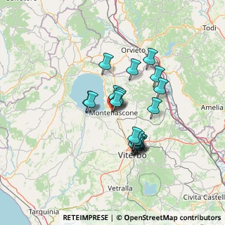 Mappa Piazza Urbano V, 01027 Montefiascone VT, Italia (11.133)