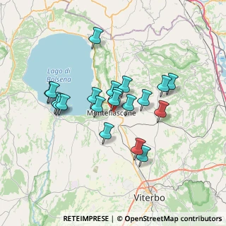 Mappa Via Contadini Giuseppe, 01027 Montefiascone VT, Italia (6.221)