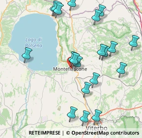 Mappa 01027 Montefiascone VT, Italia (9.4605)